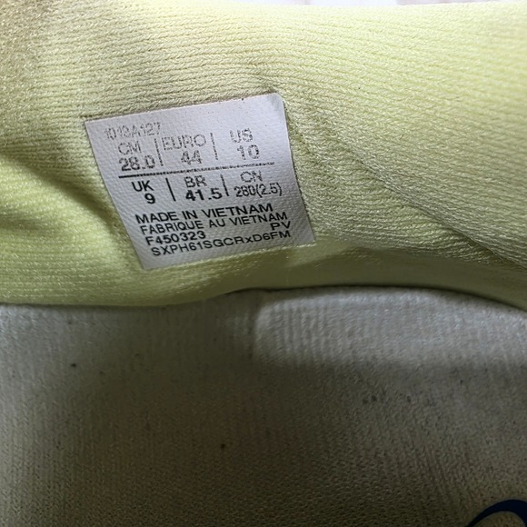 ASICS Gel-Kayano 30 Men's Running Shoes Yellow Blue FF Turbo Size 10 - Picture 8 of 8